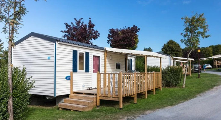 extérieur du mobil-home Classic