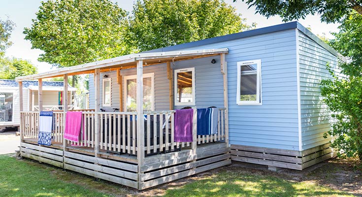 extérieur du mobil-home Comfort