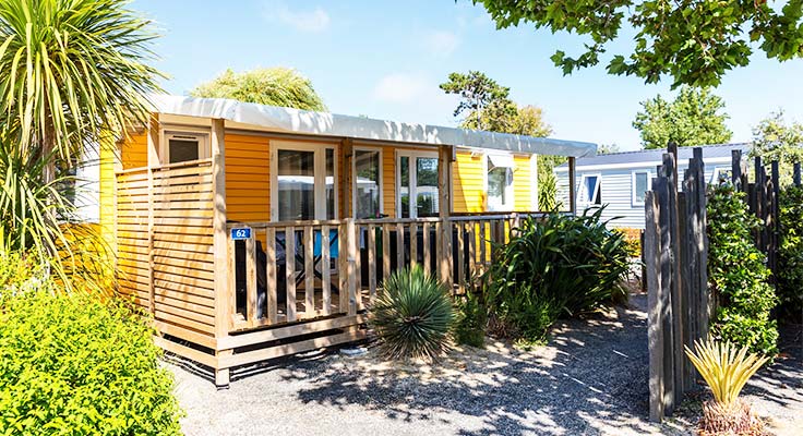 mobil-home comfort au Clarys Plage