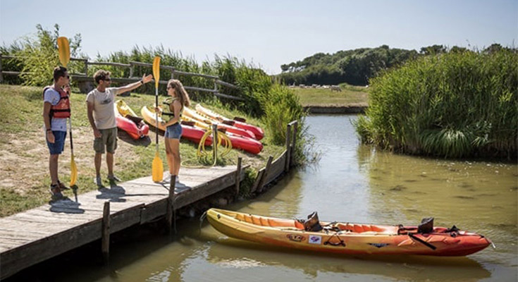 canoës des marais de Vendée