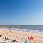 plage à proximité du camping Les Mouettes