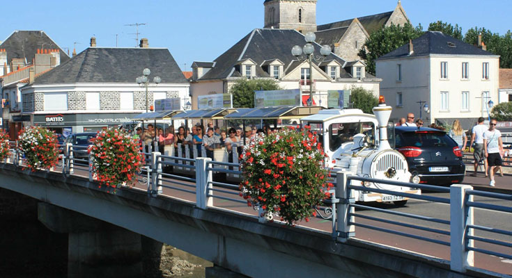 petit train touristique en Vendée