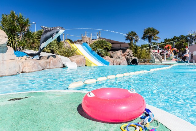 le parc aquatique du Clarys Plage à Saint Jean de Monts en Vendée