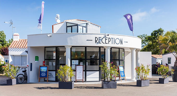 Reception du Domaine du Clarys à Saint Jean de Monts