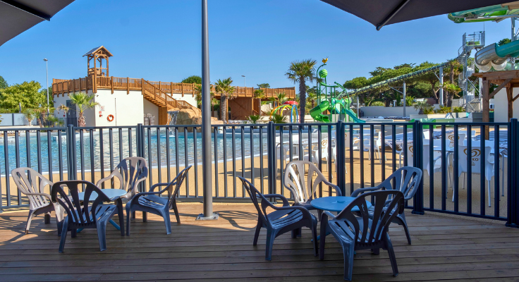 Espace restauration, camping clarys